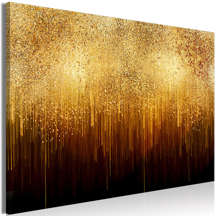 Obraz Złota ekspansja jednoczęściowy 120x80 cm szeroki  - zdjęcie 2