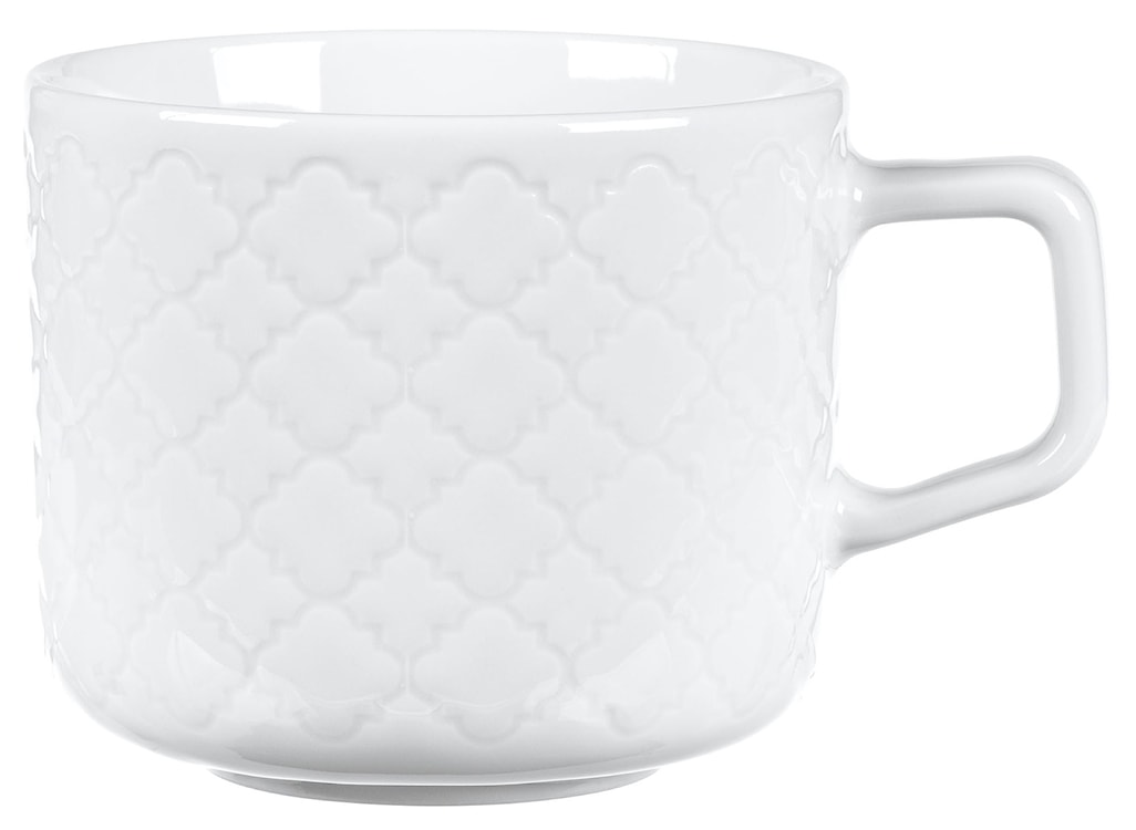 Filiżanka porcelanowa Marrakesz 250 ml biała 
