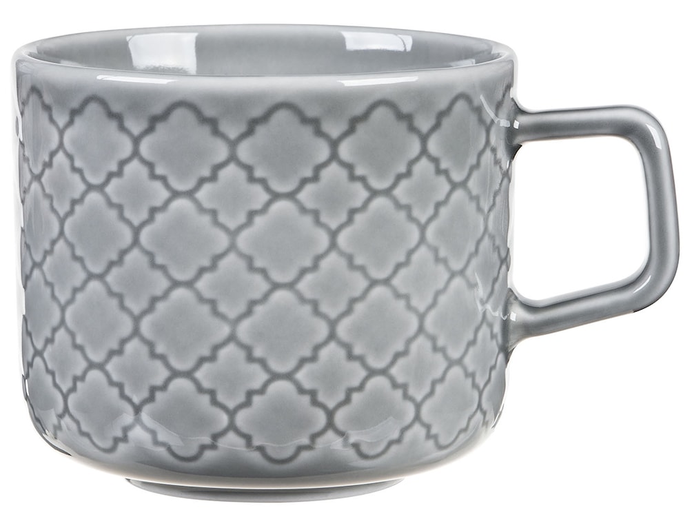 Filiżanka porcelanowa Marrakesz 250 ml szara 
