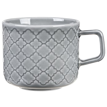 Filiżanka porcelanowa Marrakesz 250 ml szara