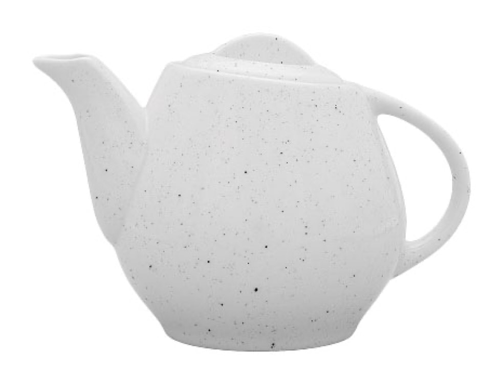 Imbryk porcelanowy Art. 600 ml jasnoszary 