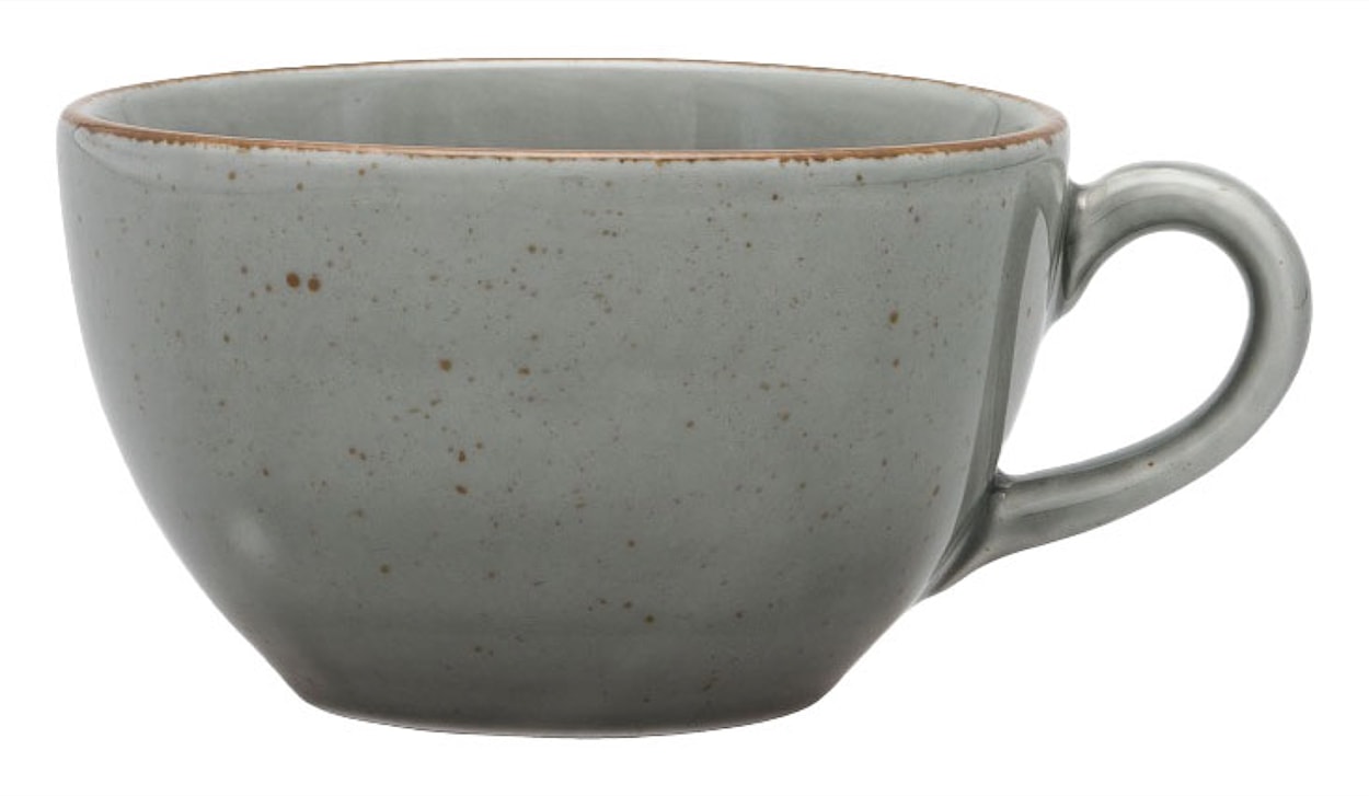 Filiżanka porcelanowa Art. 280 ml ciemnoszara 