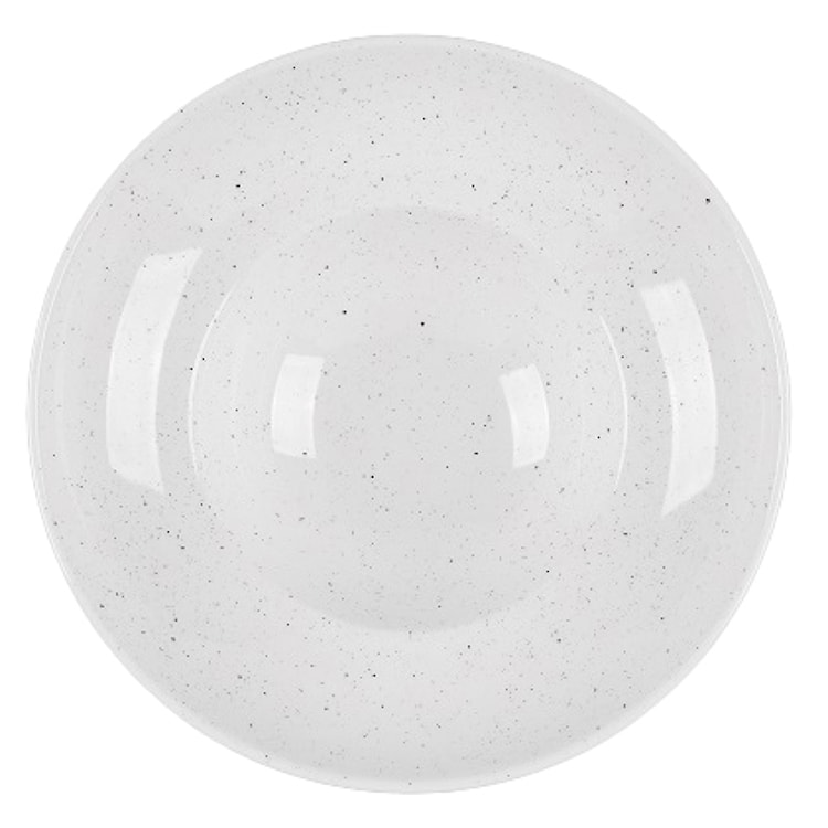 Talerz głęboki do pasty porcelanowy Art. 26 cm jasnoszary  - zdjęcie 2