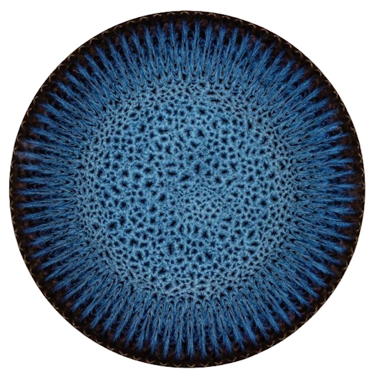 Zestaw talerzy dla 4 os. Cosmos ceramiczny niebieski 