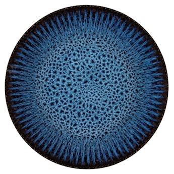 Zestaw talerzy dla 4 os. Cosmos ceramiczny niebieski