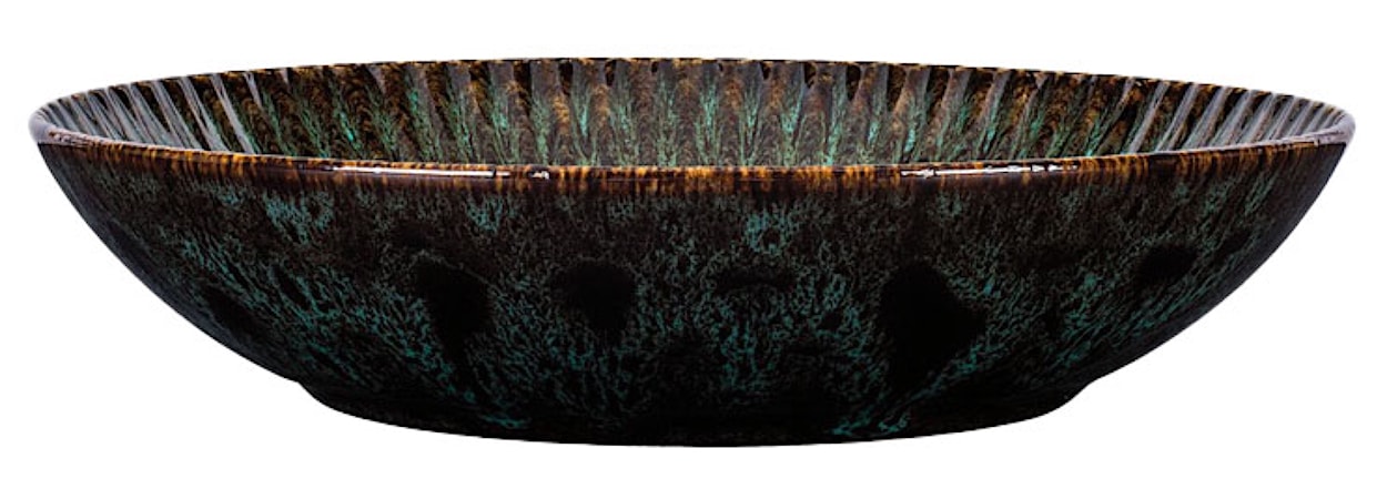 Zestaw talerzy dla 4 os. Jade ceramiczny ciemnozielony  - zdjęcie 2