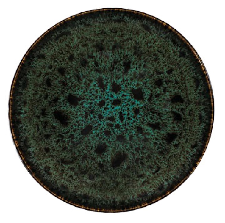 Miska salaterka Jade 17 cm ceramiczna ciemnozielona  - zdjęcie 2