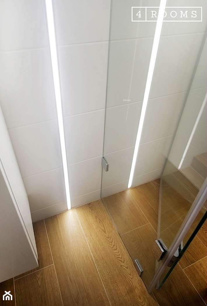 Aranżacja nowoczesnej łazienki - detal - zdjęcie od 4Rooms Studio - Homebook