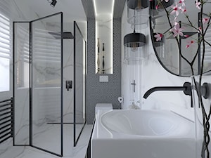 Dom 180m2 - Łazienka, styl nowoczesny - zdjęcie od Adach Design Studio wnętrz Magdalena Adach