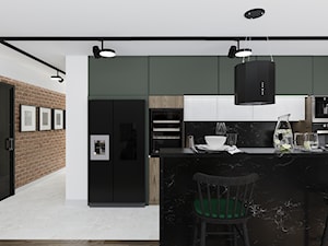 Mieszkanie 85 m2 - Kuchnia, styl industrialny - zdjęcie od Adach Design Studio wnętrz Magdalena Adach