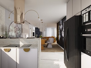 Dom 200m2 okolice Radomia - Kuchnia, styl nowoczesny - zdjęcie od Adach Design Studio wnętrz Magdalena Adach