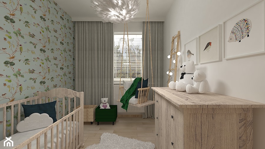 mieszkanie mokotów - Pokój dziecka - zdjęcie od noobo studio