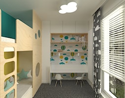 mieszkanie Bemowo - Pokój dziecka, styl skandynawski - zdjęcie od noobo studio - Homebook