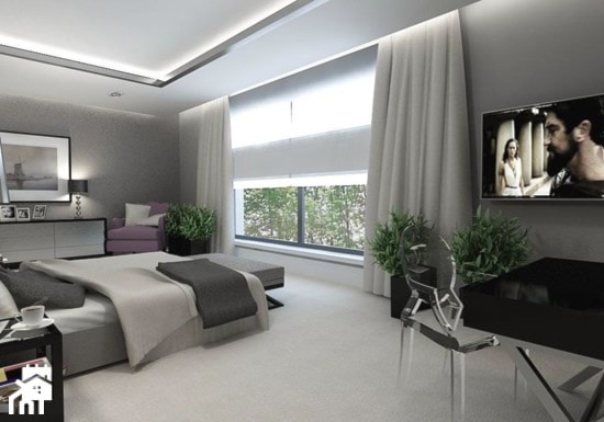 Sypialnia w stylu glamour - zdjęcie od Design-Store