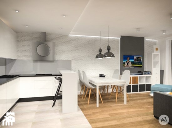 Mieszkanie w stylu skandynawskim z domieszką nowoczesności - zdjęcie od Design-Store - Homebook