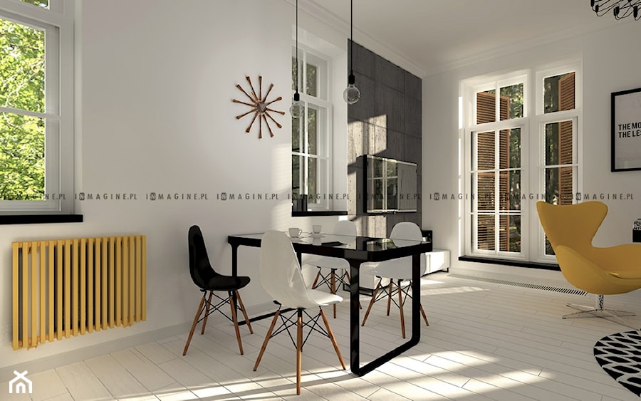 Nowoczesny apartament z elementami stylu industrialnego i skandynawskiego - zdjęcie od Design-Store