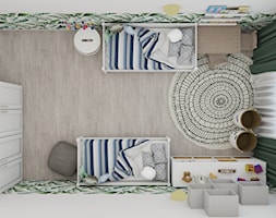 Projekt koncepcyjny pokoju dziecięcego w kilku wersjach - Pokój dziecka, styl skandynawski - zdjęcie od Studio 36m2 - Homebook