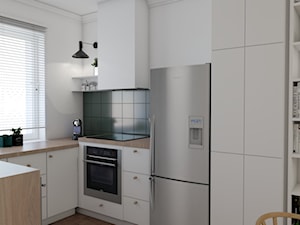 Mieszkanie w stylu kamienicy - Kuchnia, styl minimalistyczny - zdjęcie od Studio 36m2