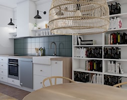 Mieszkanie w stylu kamienicy - Kuchnia, styl minimalistyczny - zdjęcie od Studio 36m2 - Homebook