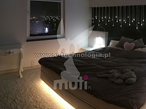 Oświetlenie światłowodowe sypialni - zdjęcie od E-TECHNOLOGIA Leszek Łazarski