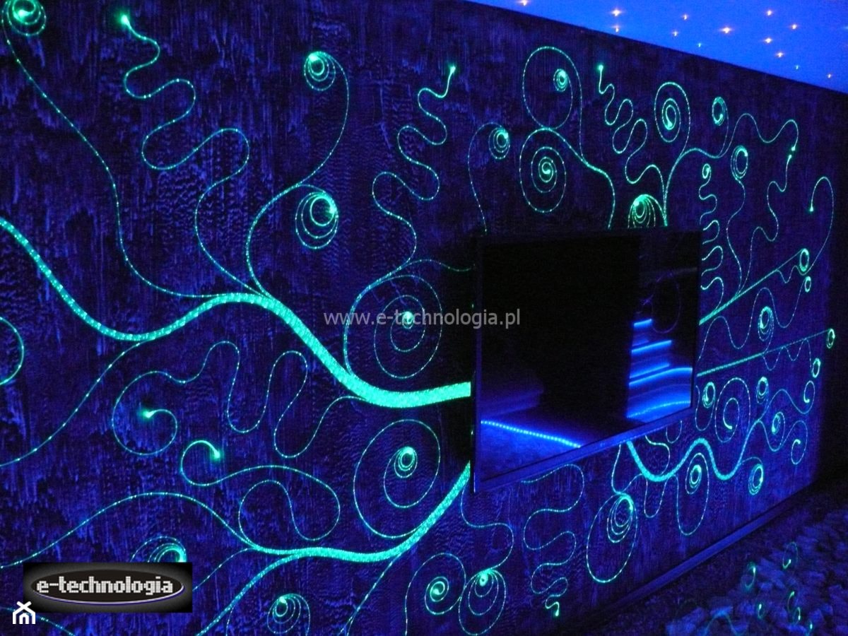 oświetlenie światłowodowe ściany - zdjęcie od E-TECHNOLOGIA Leszek Łazarski - Homebook