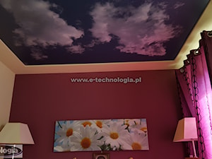 Sufit podwieszany w sypialni - zdjęcie od E-TECHNOLOGIA Leszek Łazarski