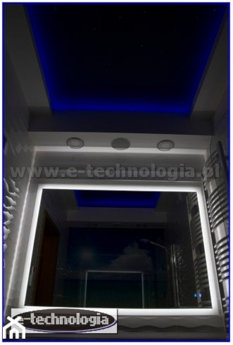 Oświetlenie łazienki LED - zdjęcie od E-TECHNOLOGIA Leszek Łazarski - Homebook
