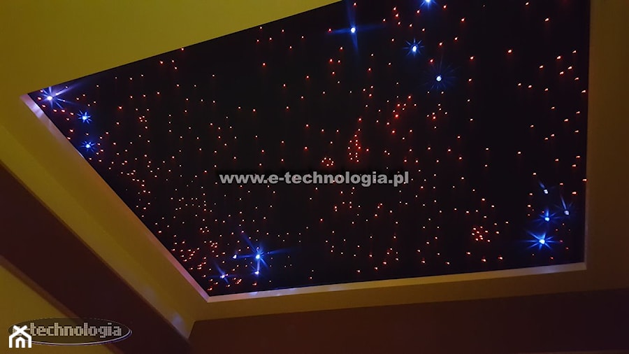 oświetlenie dekoracyjne salonu - zdjęcie od E-TECHNOLOGIA Leszek Łazarski