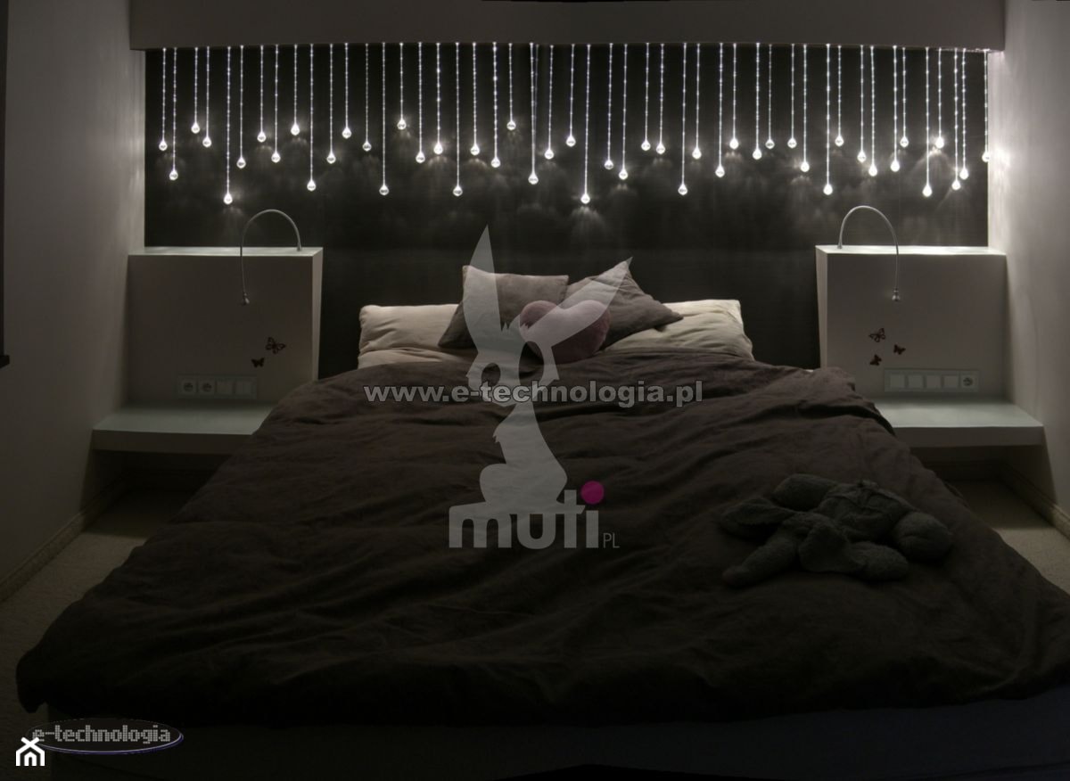 Wystrój wnętrza sypialni - zdjęcie od E-TECHNOLOGIA Leszek Łazarski - Homebook