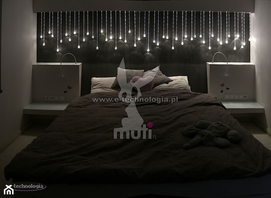 Wystrój wnętrza sypialni - zdjęcie od E-TECHNOLOGIA Leszek Łazarski