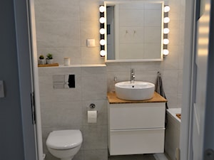 Łazienka 4,5 m2 w stylu skandynawskim - zdjęcie od MSobota