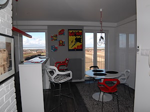 mieszkanie młodego kawalera - Kuchnia, styl nowoczesny - zdjęcie od Archideko