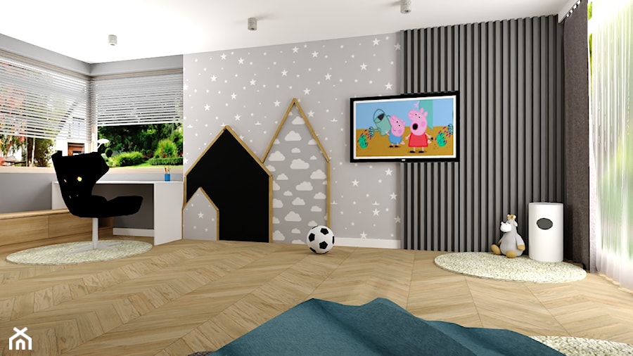 Pokój Nikodema - Pokój dziecka, styl minimalistyczny - zdjęcie od Drewmax Meble na wymiar