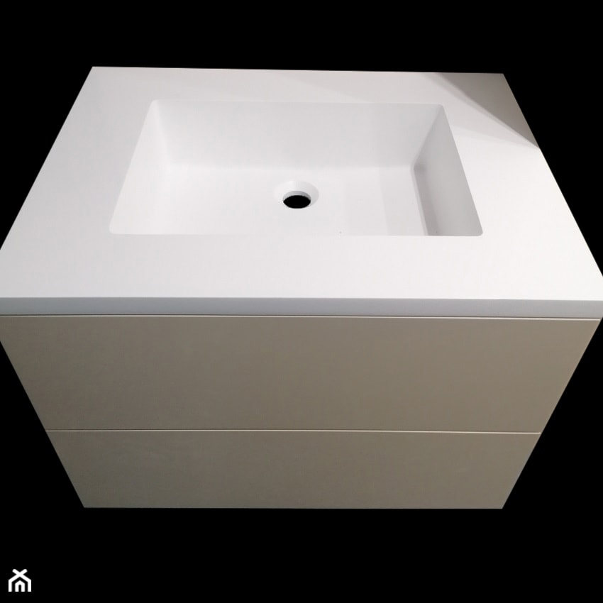 szafka łazienkowa z umywalką - zdjęcie od blaty.eu - sklep internetowy - Homebook