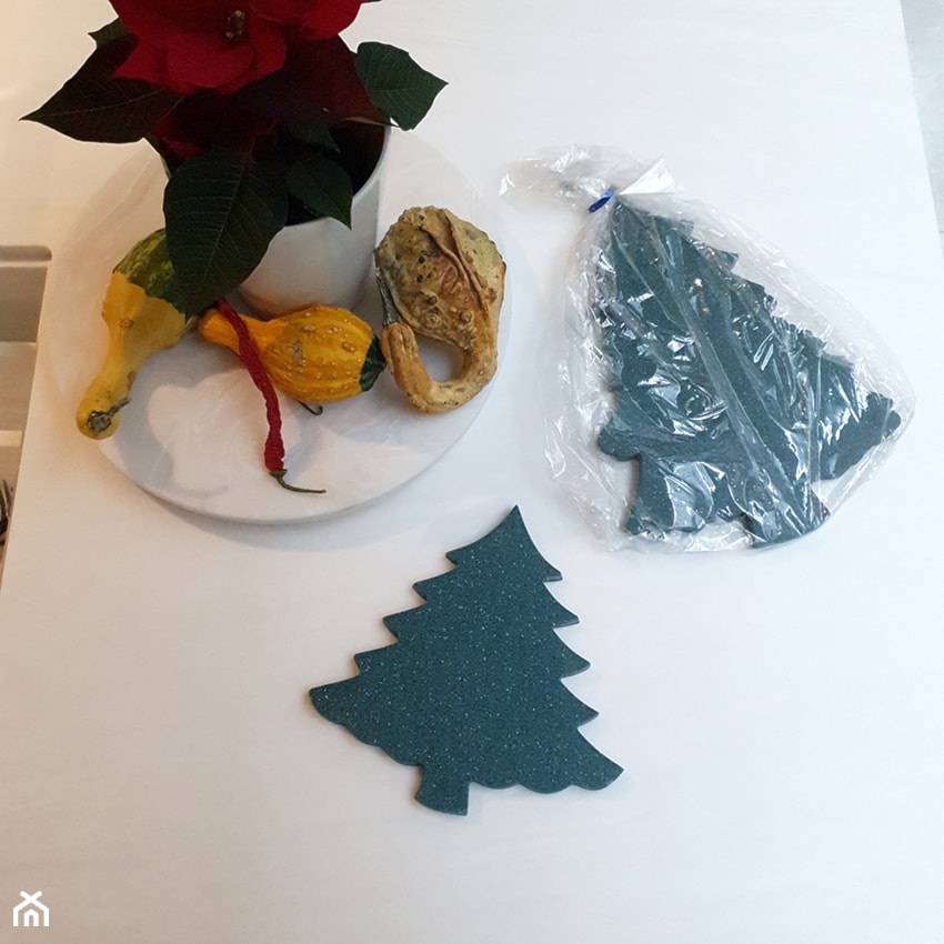 Deska do krojenia i serwowania w kształcie choinki - Kuchnia, styl tradycyjny - zdjęcie od blaty.eu - sklep internetowy - Homebook