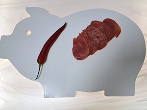 deska kompozytowa w kształcie świnki - zdjęcie od blaty.eu - sklep internetowy