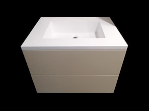 Szafka łazienkowa lakierowana 70x50x50cm z umywalką zintegrowaną z blatem