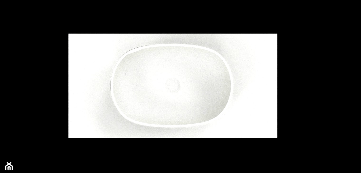 Blat łazienkowy 100x50x1,2cm - zdjęcie od blaty.eu - sklep internetowy - Homebook