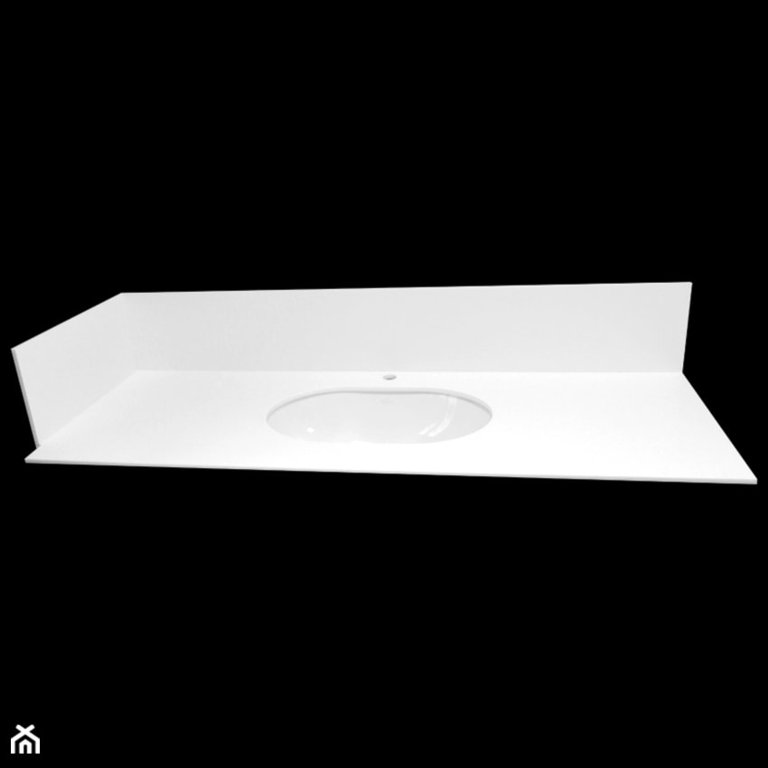 blat łazienkowy (solid surface) - zdjęcie od blaty.eu - sklep internetowy - Homebook