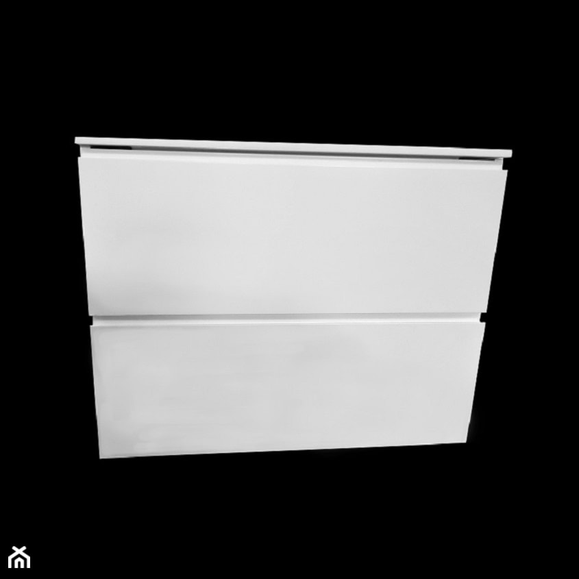 szafka łazienkowa z umywalką z odpływem tylnym - zdjęcie od blaty.eu - sklep internetowy - Homebook