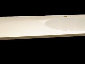 Blat 150x50x3cm z umywalką owalną 46.5x37x15,9cm - zdjęcie od blaty.eu - sklep internetowy