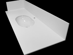 blat łazienkowy (solid surface) - zdjęcie od blaty.eu - sklep internetowy