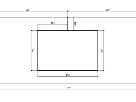 Aranżacje wnętrz - Łazienka: BLAT KOMPOZYTOWY 120CM ZE ZINTEGROWANĄ UMYWALKĄ 45X30 - blaty.eu - sklep internetowy. Przeglądaj, dodawaj i zapisuj najlepsze zdjęcia, pomysły i inspiracje designerskie. W bazie mamy już prawie milion fotografii!