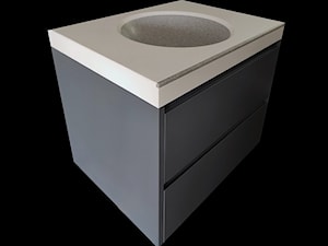 szafka łazienkowa z umywalką kompozytową - zdjęcie od blaty.eu - sklep internetowy