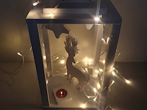 lampion z reniferem - zdjęcie od blaty.eu - sklep internetowy