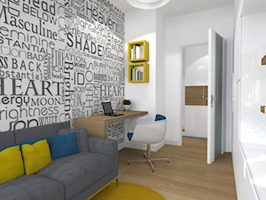 Mieszkanie na warszawskiej Białołęce - Biuro, styl nowoczesny - zdjęcie od New Age Design SC