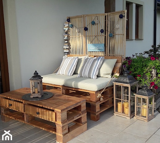 Meble ogrodowe DIY – 10 pomysłów na samodzielnie wykonane meble do ogrodu i na balkon