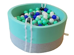 Suchy basen BabyBall z piłeczkami - melanż z miętą - zdjęcie od BabyBall - suche baseny z piłeczkami dla dzieci