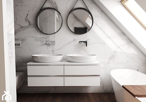 łazienka marmurowa - zdjęcie od 3D Wizualizacje i Projektowanie