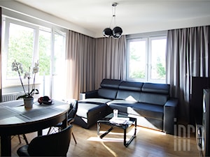 Projekt mieszkania 52m2 Białystok - Salon, styl nowoczesny - zdjęcie od INRE